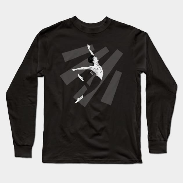 Ballet dancer boy Long Sleeve T-Shirt by bailopinto